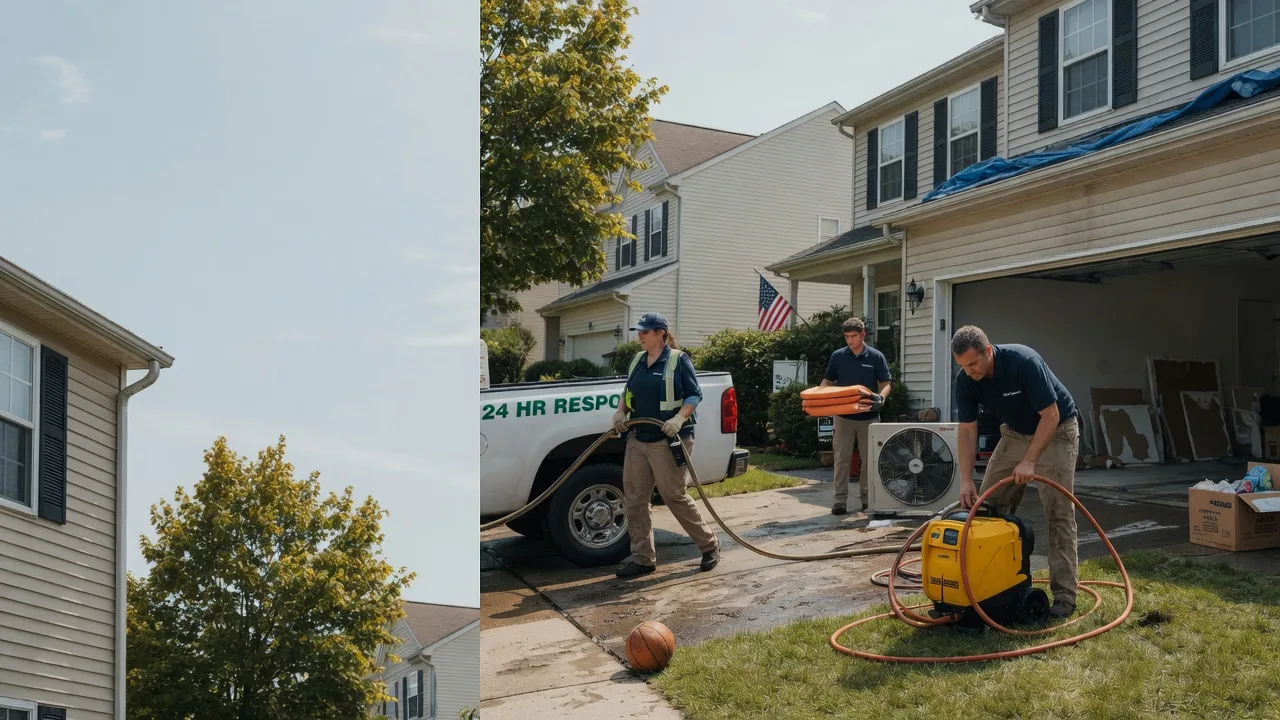 Emergency Water Damage Restoration in League City, TX near me
